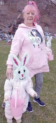 In the pink for Easter In the pink for Easter