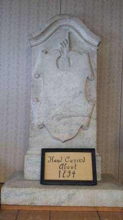 Wolfe Granite rocks on Photos by Don Carswell A white monument displayed inside Wolfe Granite Memorials in Sussex.
