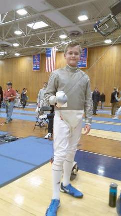Allen Trudnos qualifies for National and Junior Olympic Fencing Championships Allen Trudnos (Photo provided)