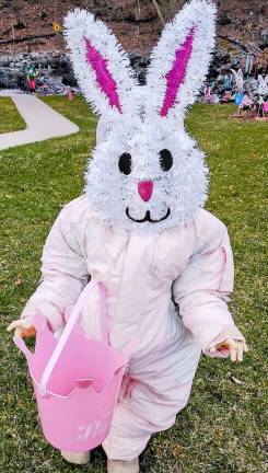 In the pink for Easter In the pink for Easter