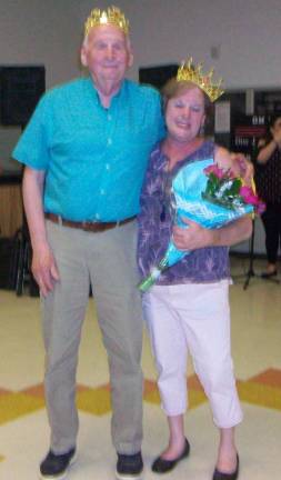 Allen Sisco and Dawn Boyce were crowned the 2017 Wallkill Valley FBLA Prom Queen and King.