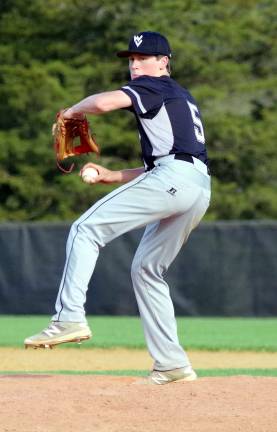 Wallkill Valley pitcher Justin Grotyohann finished 2-for-2 with two RBI and pitched a four-hitter with no earned runs allowed.
