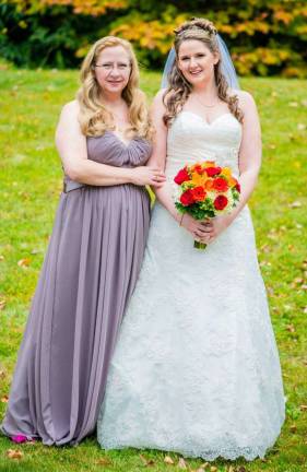 Photo submitted by Shannon Knowlton of Sparta &quot;Me and my Mom, Terri Burdett, before my wedding on October 19, 2013.&quot;