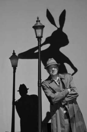 Centenary Stage presents 'Harvey' Photo credit, Bob Eberle Steven L. Barron as Elwood P. Dowd.