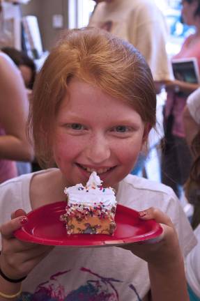 Waldo turns 25 Meredith MacRae, 11 of Franklin at the Where's Waldo finale scavenger hunt and party at Sparta Books in Sparta, July 31, 2012. Photo by Warren Westura