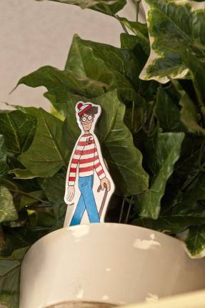 Waldo turns 25 Waldo appears at the Where's Waldo finale scavenger hunt and party at Sparta Books in Sparta, July 31, 2012. Photo by Warren Westura