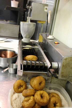 Celebrate National Doughnut Day at local eateries Photo provided Clove Brook Market's doughnut maker.
