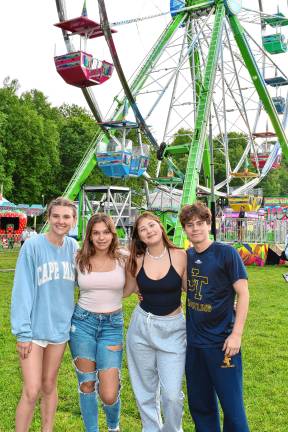 Photos: Firemen’s Carnival Alexa Nitting, Evie Chalmers, Gisella Garcia and Jayden San Lucas, all of Jefferson.