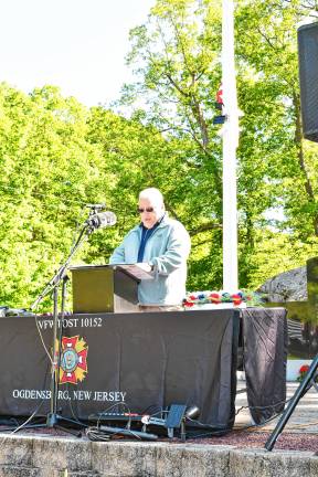Photos: Memorial Day service in Ogdensburg Ogdensburg Mayor George Hutnick speaks during the service.