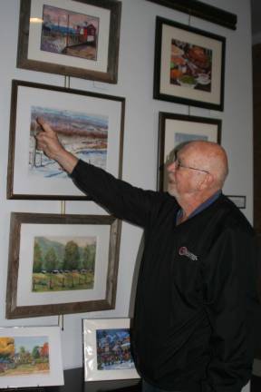 Artist Patrick Biesty displays in Unity Gallery