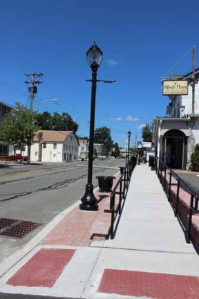 The ramp up to Main Street is shown.