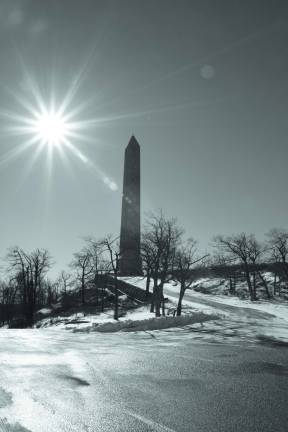 Photo by Gale Miko Views of Sussex county from high atop High Point State park on saturday.