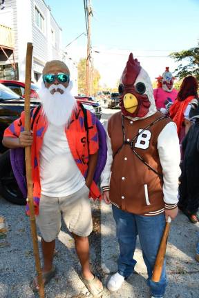 Franklin. Borough hosts Halloween parade Dorian Marrero and Leonardo Ferrari are shown.