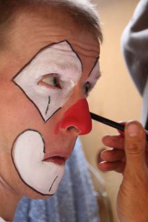 Giddy up Behind the scenes at the rodeo with Dusty Barrett the rodeo clown.