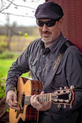 Local talent in the spotlight <b>JT Rooney of Hunterdon County performs Thursday, July 17 at Krogh’s Restaurant & Brew Pub in Sparta. </b>(Photo by David Garboski)