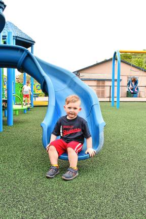 Inclusive playground opens Brian Klippel. (Photo by Maria Kovic)