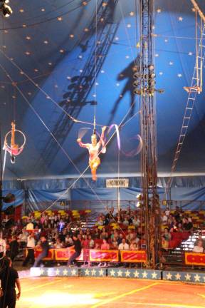 Animals and acrobats galore Cole Bros. Circus came to town this weekend at the Skylands Ball Park in Augusta, N.J.