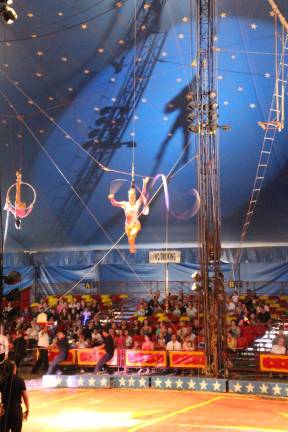 Cole Bros. Circus came to town this weekend at the Skylands Ball Park in Augusta, N.J.