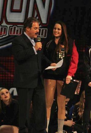 Dance Expression Performers earn high honors Renea Rossi of Vernon accepts her Miss Sr. Dance Xplosion award.