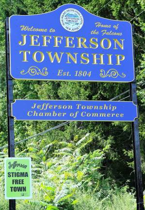 A reader who identified herself as Pam Perler identified last week's photo as the Welcome to Jefferson Township sign in Oak Ridge.