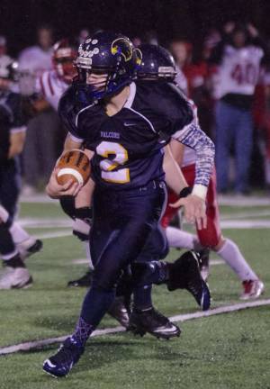 Jefferson ball carrier Brandon Magnotta rushed for 71 yards on two carries.