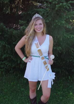 Wask crowned Queen of the Fair The 2016 Queen of the Fair Kelly Wask holding a scepter and wearing her crown and sash in casual clothes was at the Sussex County Fair in Augusta on Monday, Aug. 8.