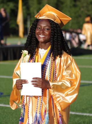 Jefferson sends off 2016 graduates Graduate Mara Ina Joseph flashes a smile.