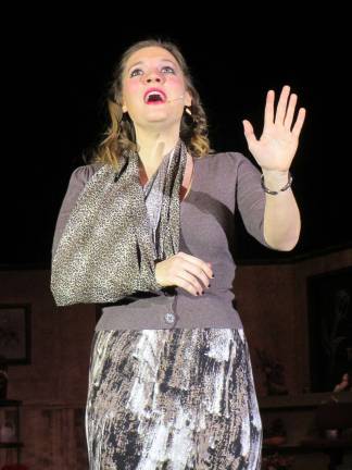 Photo by Viktoria-Leigh Wagner Daria Ferdine, 18, of Hamburg sings as Audrey, Seymour's love interest.