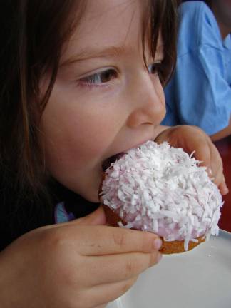 Celebrate National Doughnut Day at local eateries Stock image