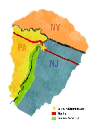 Pipeline plan takes long way around Illustration By Nicole Wynn