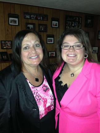 Jennifer and Jayne Hugaboo of Sparta &quot;My role model, my best friend, my hero. My mom, Jayne and I getting ready to go out only four months after she had two brain surgeries. She is one tough cookie.&quot;