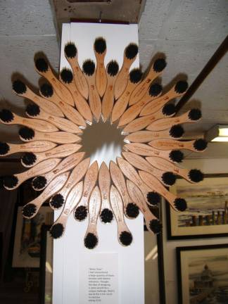 ValAries GalArie gives budding artists a voice Assemblage art titled "Shine Time" by Mike Marcina.