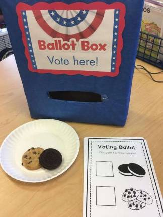 Ogdensburg school holds cookie election