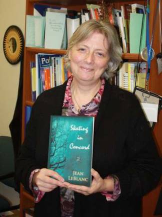 SCCC professor to hold book signing Jean LeBlanc and her book, "Skating in Concord."