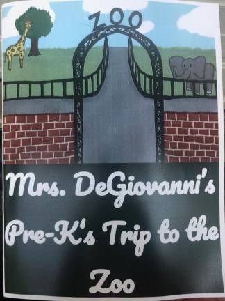 BK4 The book that members of Wallkill Valley Regional High School’s National English Honor Society created for the preschool students.