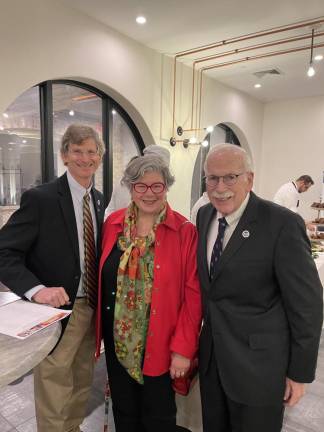 Event raises funds for SCCC scholarships FD1 From left are Jon Connolly, Sussex County Community College president, and Lorraine and Tim Parker. Retired Superior Court Judge Lorraine Parker is a SCCC Foundation board member. (Photos provided)