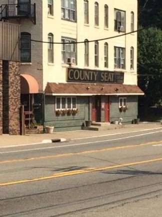 Despite the rumors, the County Seat restaurant is open for business.