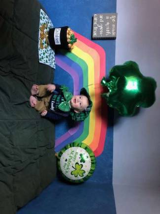 &quot;Children are the rainbow of life and our Pot of GOLD.&quot; We were so Lucky and Blessed to welcome our little Leprechaun into the world this year! Our little Pot of Gold has brought us so much joy, love, laughter, and life and we couldn't be any luckier!&quot;