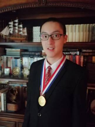 Valedictorian Alan Yeung has been named a U.S. Presidential Scholar Alan Yeung (Photo provided)