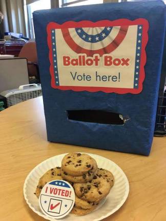 Ogdensburg school holds cookie election
