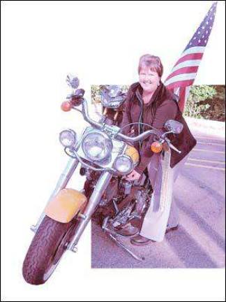 She urges bikers to join her in fundraiser She urges bikers to join her in fundraiser