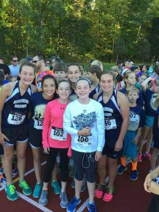 Saturday, Sept. 27, marked the sixth annual 5K Spirit Run held at Pope John High School sponsored by and for the benefit of Pope John Track and The Catholic Academy of Sussex County. Students from the Rev. Brown School ran at the event.