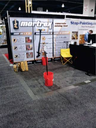 Local inventor invents cement mixing solution Local inventor invents cement mixing solution