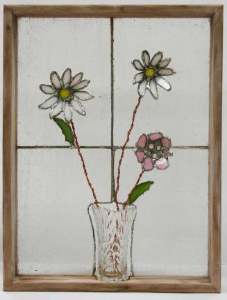 Local students exhibit art at Peters Valley Madison Gerisch's window pane.