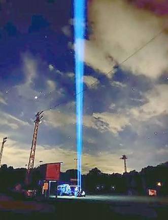 “9/11 Memorial Lights at the Pond” (Franklin Borough Recreation Committee Facebook page)