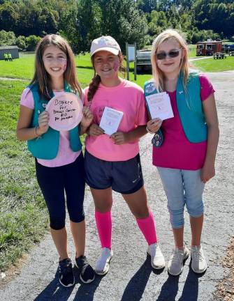 From left: Vanessa Lentini, Carly Ashton, and Samantha Naismith (Photo by Laura J. Marchese)