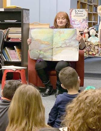 Author visits Ogdensburg school Author visits Ogdensburg school