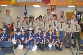 Cub Scout Pack donates to Salvation Army to help local victims of Hurricane Sandy