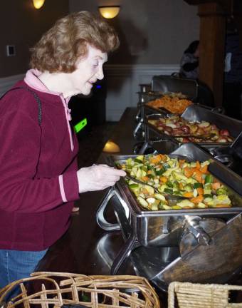 As Vernon resident Shirley Baldwin discovered, in each room there was a buffet ready for the visitors to the Sussex County Chamber of Commerce&#xfe;&#xc4;&#xf4;s 24th Annual Business Expo held at Crystal Springs Resort.