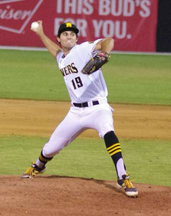 Miners pitcher Billy Roth allowed two runs on five hits in five innings of work.
